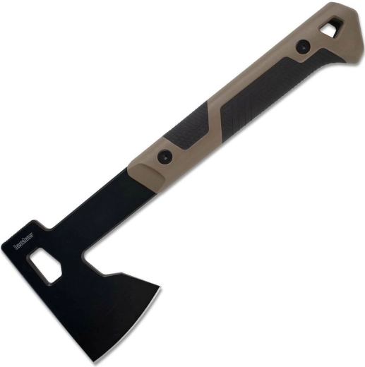 Hacha de campamento Kershaw Deschutes con funda