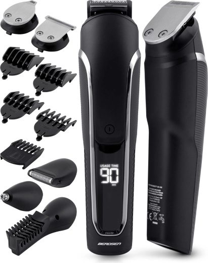 Set universal 6 en 1 para cabello, barba y cuerpo