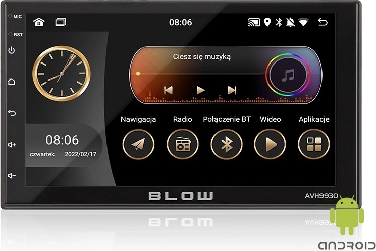 Autorradio 2DIN con pantalla táctil de 7" y GPS AVH-9930