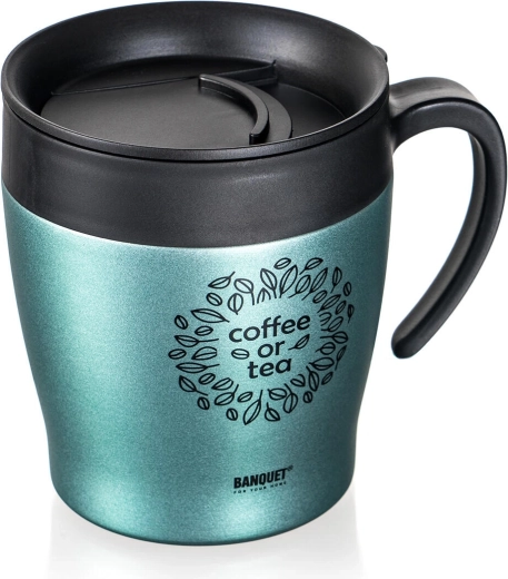 Elegante metalizado verde-gris