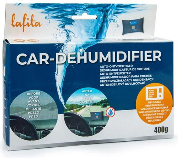 Absorbente de humedad para coche LAFITA 400 g
