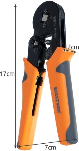 Amplio rango de trabajo 0,25–10 mm²