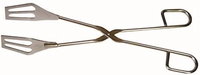 Pinzas de servir de acero inoxidable 23 cm