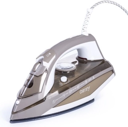 Plancha de vapor Camry con suela cerámica