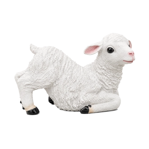 Figura de oveja para belén 34 × 14 × 20 cm