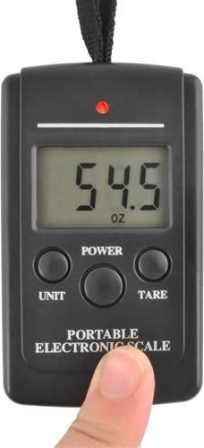 Función TARE para pesar con precisión sin el envase