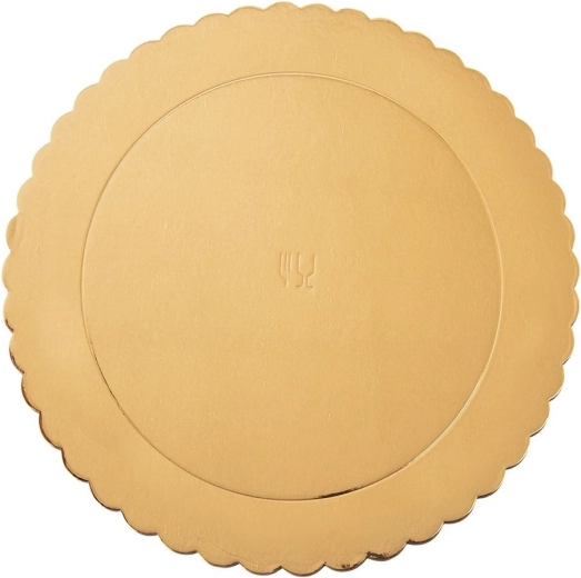 Base redonda dorada para tarta 26 cm
