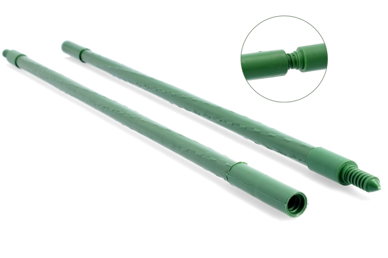Soporte para plantas roscado y recubierto 90 cm, diámetro 11 mm