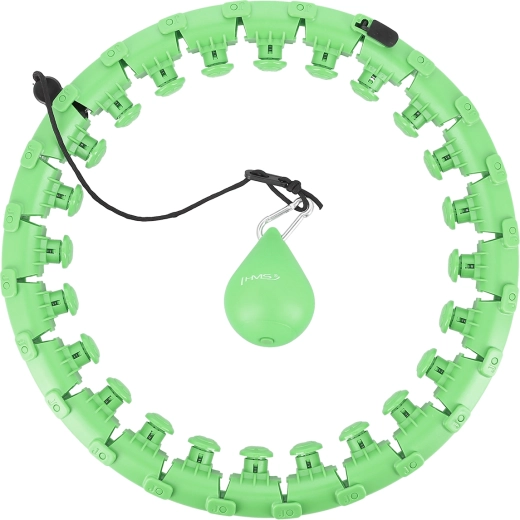 Aro inteligente de masaje con peso HMS HHW01 verde