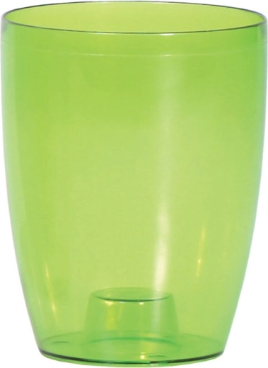 Maceta para orquídeas Prosperplast Coubi orchid 13 cm verde transparente