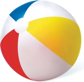 Pelota de playa hinchable brillante Intex de 51 cm