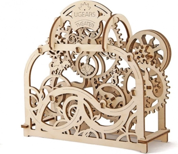 Puzzle mecánico 3D Ugears Teatro (70 piezas)