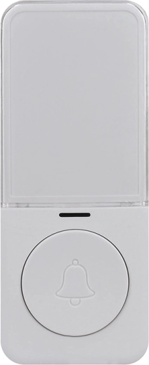 Solight botón inalámbrico para timbres (Learning code), blanco