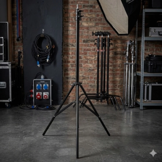 Soporte estable para luz circular