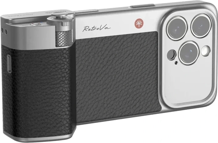 Kit de empuñadura PGYTECH RetroVa para iPhone 16 Pro