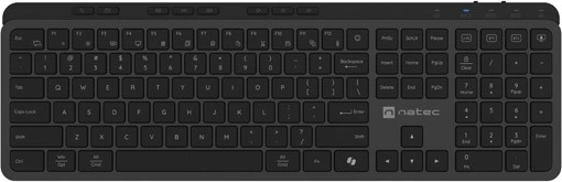 Natec Medusa teclado inalámbrico bluetooth + 2,4 GHz slim