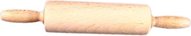 Mini rodillo de madera para masa de madera de haya
