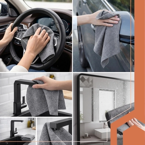 Suaves, absorbentes y delicados con las superficies