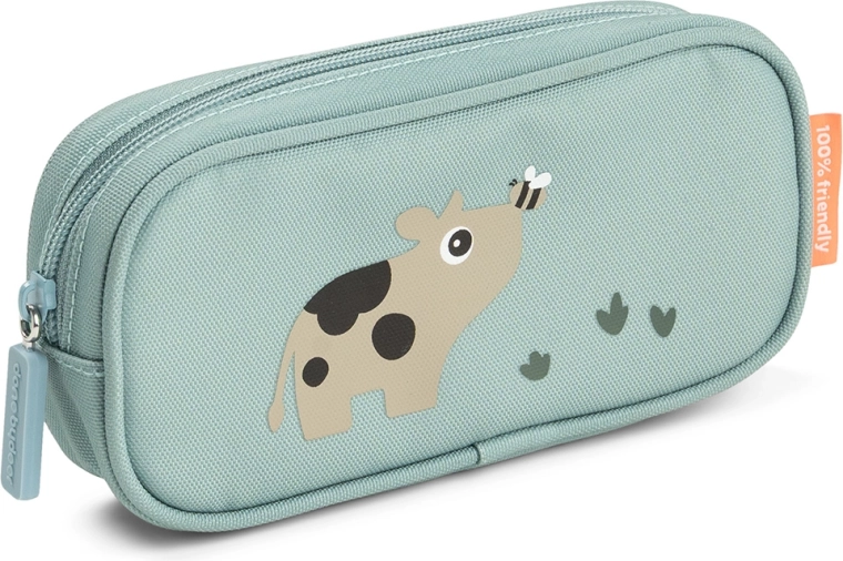 Estuche Done by Deer Tiny farm azul