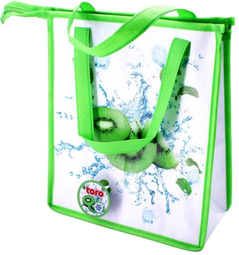 Bolsa térmica con cremallera TORO kiwi 32 × 27 × 13 cm