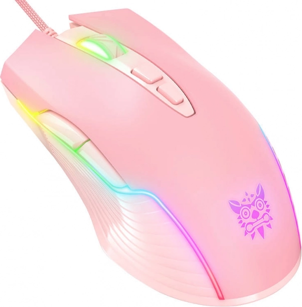 Ratón gaming Onikuma CW905 rosa