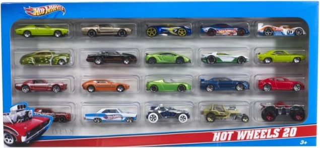 Set de cochecitos Hot Wheels 20 uds.