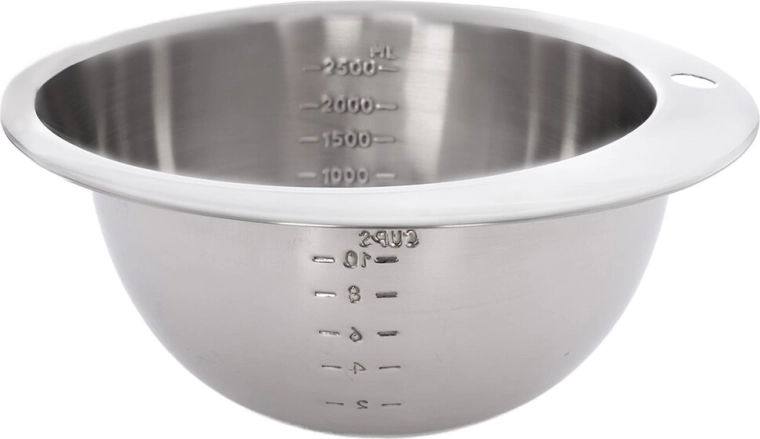 Bol para batir de acero inoxidable 24,7 cm
