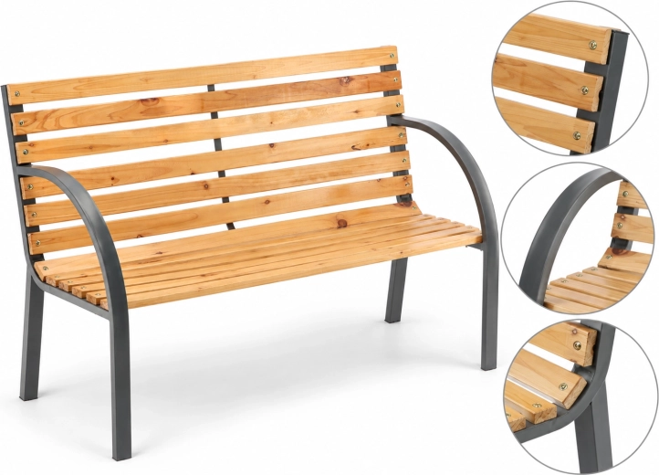 Madera natural con protección impregnada