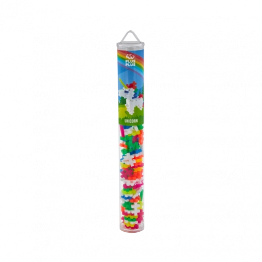 Plus-Plus Tubo Unicornio 100 piezas