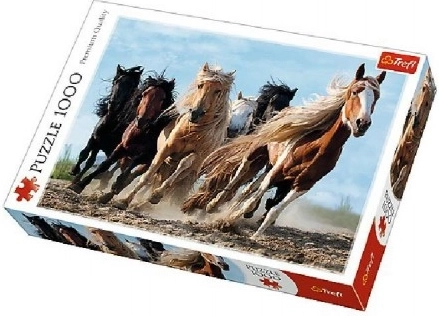 Puzle de 1000 piezas Caballos galopando