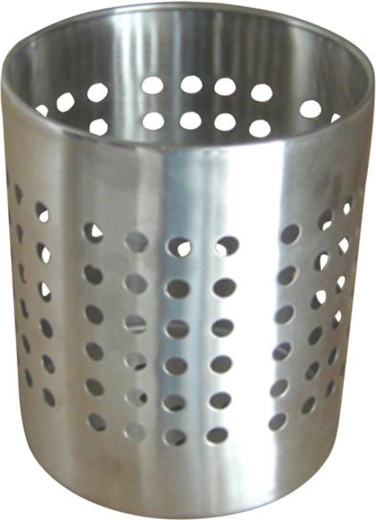Soporte y escurridor de cubiertos de acero inoxidable 12 × 14,5 cm