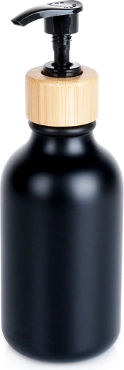 Dispensador de jabón negro 300 ml