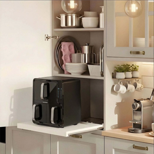 Diseño compacto y potencia dual-zone de 2800 W