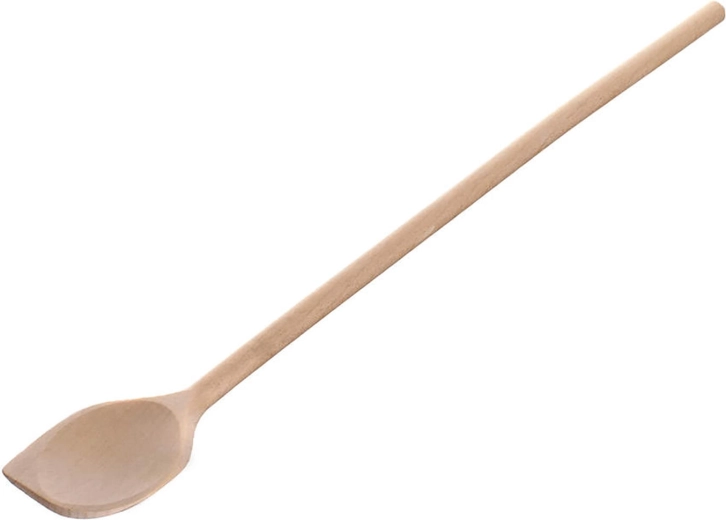 Cuchara de madera con esquina BRILLANTE 35 cm