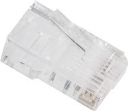 RJ45 PLU-6000EZ CAT. 6 UTP (100 piezas)