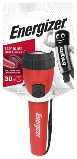 Linterna de mano Energizer Black & Silver, de plástico, 2× AA