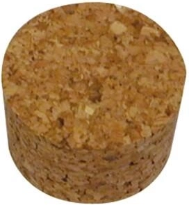 Tapón de corcho para damajuanas de 1–5 l, cono 28/25 mm