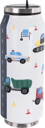 Termo de acero inoxidable con forma de lata 0,4 l Cars