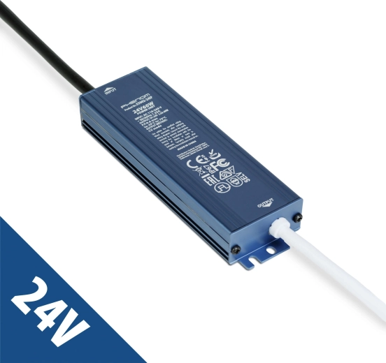 Fuente de alimentación estabilizada de red de 24 V CC, 60 W, IP67