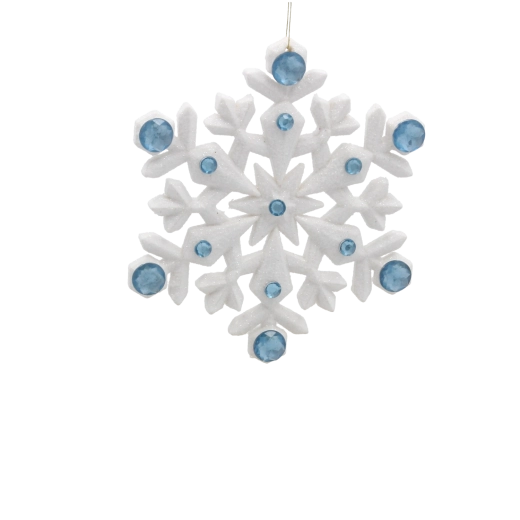Motivos brillantes de copos de nieve