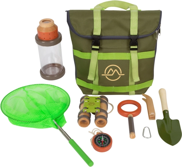 Mochila con accesorios de explorador para niños Discover