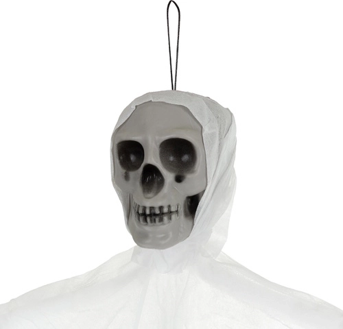 “Fantasma” realista con calavera y manos
