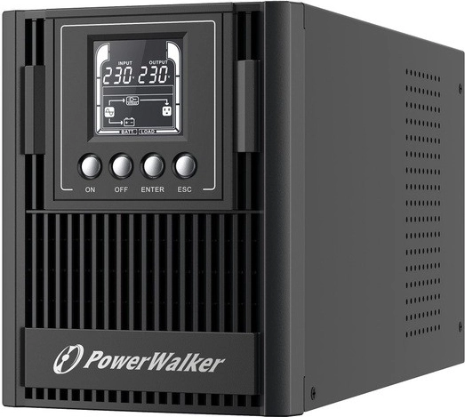 UPS en línea 1000VA, tres salidas FR, USB/RS-232, LCD, torre, EPO