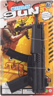 Subfusil de carraca para niños sin pilas
