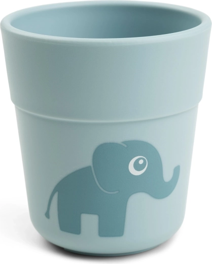 Done by Deer pequeño vaso infantil Foodie Elphee azul