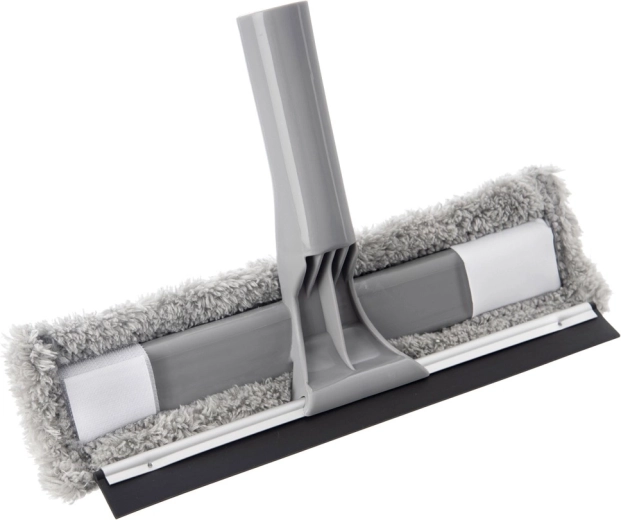 Mopa para ventanas 2 en 1 con escobilla CLEAN SYSTEM