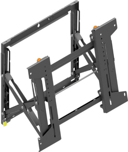 Soporte extra fino extraíble para videowall para monitores de 42–55", VESA 100×100 a 600×400, 42 kg
