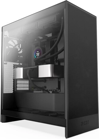 NZXT H7 Flow torre midi con panel lateral de vidrio templado (2024) negra