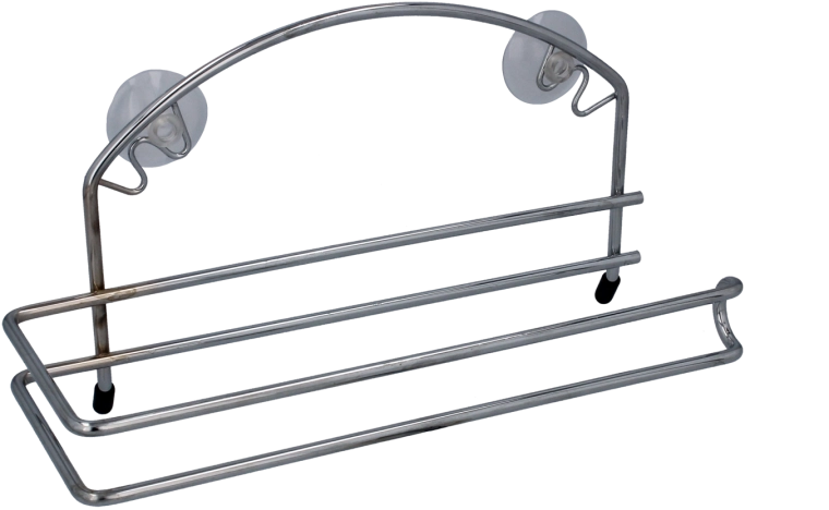Soporte de pared cromado para toallas de papel ANDER
