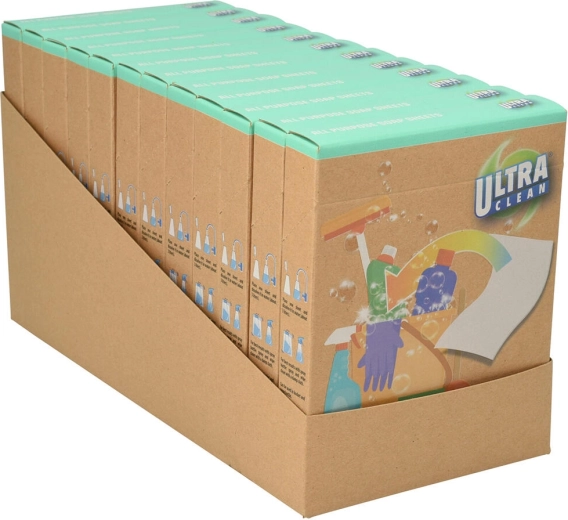 Toallitas universales jabonosas ULTRA CLEAN (15 uds)